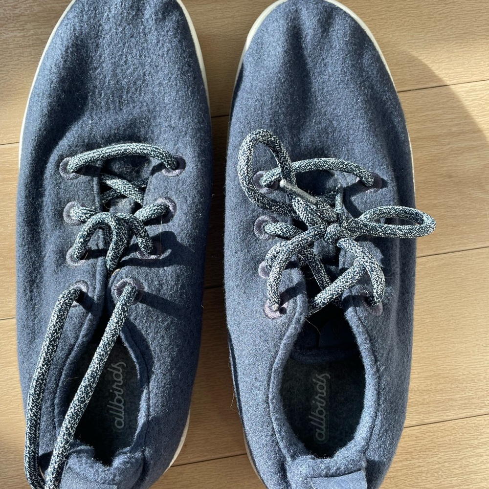 All birds Wool Runners Size 10 Navy
